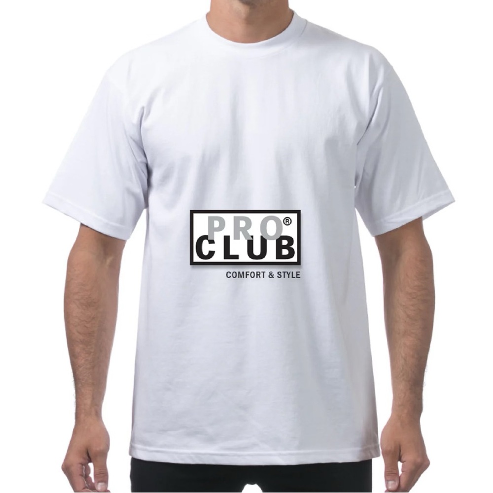 ProClub Heavyweight Cotton Crewneck Short Sleeve Shirts
